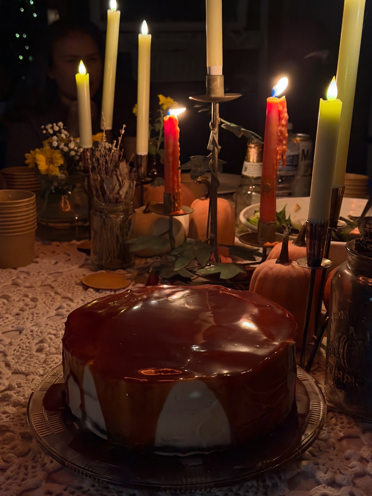 Pumpkin Caramel Cake