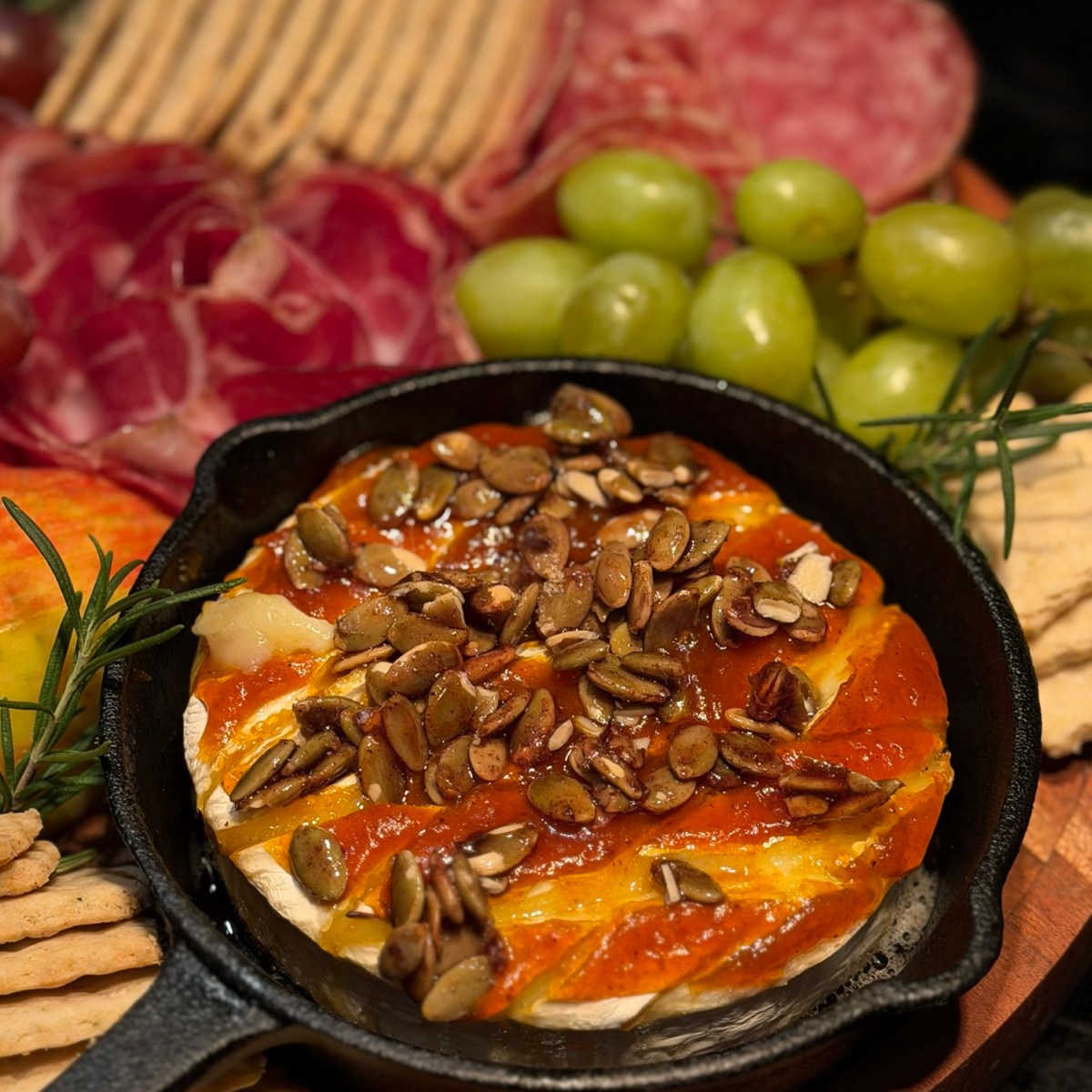Pumpkin Butter Baked&nbsp;Brie