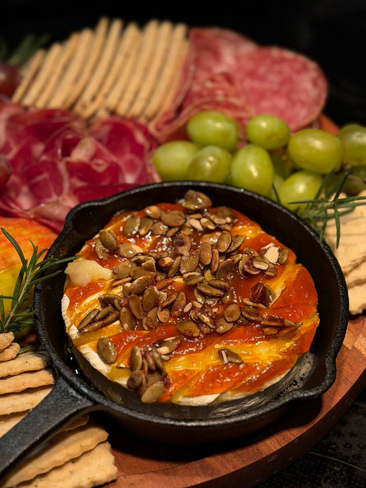 Pumpkin Butter Baked&nbsp;Brie
