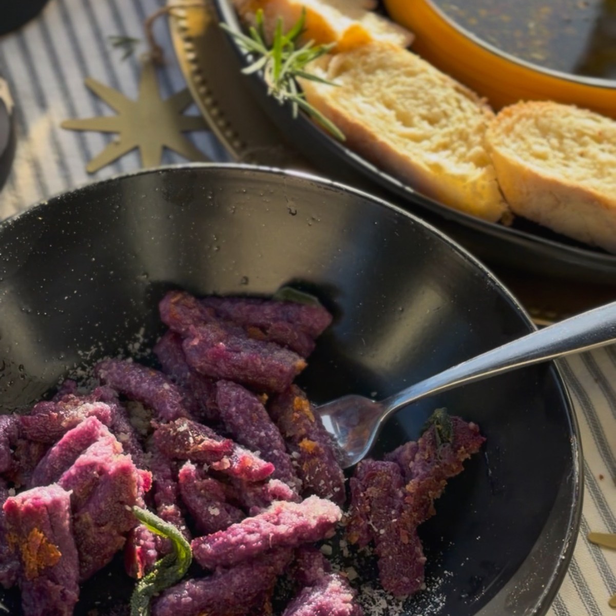 Creepy & Crispy Purple&nbsp;Gnocchi
